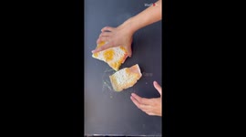 ASMR artist soothes the viewers with satisfying crush of gym chalk