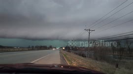 Intense Storm Hits Davenport