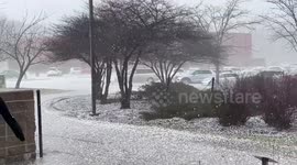 Violent storm system brings tornadoes, hellacious hail to Iowa