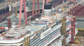 The First Large Cruise Ship Produced in China