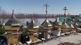 Ukraine's Kiev-Pechersk Lavra monastery, where abbot Metropolitan Pavel is located