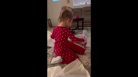 Girl starts singing in excitement after being surprised with her dream gift