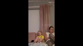 'Oh sh*t!' - 4 y/o girl has a GOLD reaction after being pranked by mom