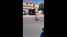 *Hilarious Fail* 9 y/o boy falls off hard while playing with hoverboard