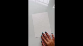 Gifted Indian artist makes a soothing painting for a phone case