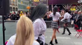 Vogue performance at the Trans Day of Visibility in New York, USA