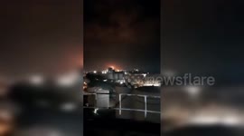 The largest oil refinery in Indonesia exploded, causing severe damage to houses in the surrounding area.