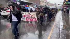 Trans Day of Visibility rally in Sydney, Australia