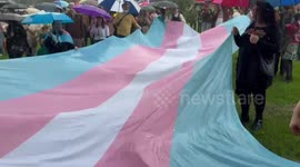 Trans Day of Visibility rally in Sydney, Australia