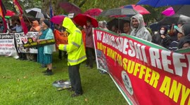 Palm Sunday refugee rally, Sydney, Australia