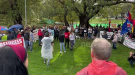 Palm Sunday refugee rally, Sydney, Australia
