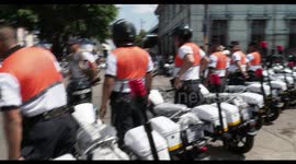 Salvadoran Police Receive Eco Motorcycles for Patrolling In San Salvador, El Salvador