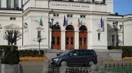 Parlamentary elections take place in Sofia, Bulgaria