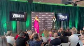 WICKED musical lead roles announced at media call, Sydney, Australia