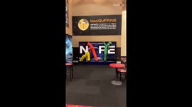 'Enough internet for today!' - Funny Inflatable Air Puppet Dancer shows some sick moves