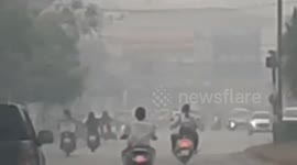 Air pollution remains severe as choking mist continues to shroud Thailand