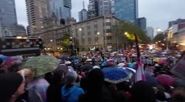 Australia: Trans Pride Supporters March In Melbourne To Protest Recent Neo-Nazi Clash