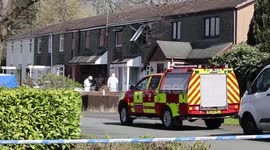 UK: Man and woman die after severe fire rips through house in the early hours