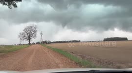 US: Tornado Touchdown Caught On Camera In Wynne, Arkansas