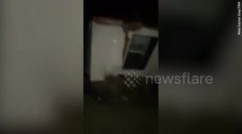 Video shows destruction inside home in Adamsville, Tennessee, after tornado