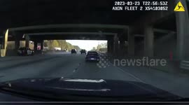 Man Arrested After Heading For The Hills When Cops Spotted Him With No Seat Belt On In Atlanta, GA, USA