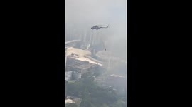 Helicopters dispatched to tackle massive blaze in Dhaka, Bangladesh
