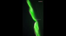 Fairbanks, Alaska: COLOSSAL Aurora explosion has the entire sky bleeding green