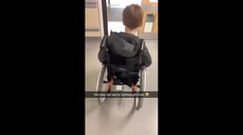 'My son, 12, tripped on the football field and may never walk again – he dreamed of playing for Manchester United,' says mum. Part 2/2