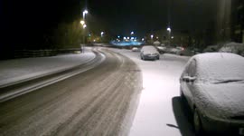 Heavy Snow Hits Littleborough