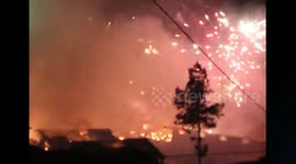 Fireworks factory explodes in China