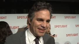 Interview with Mark Ruffalo at the UK premiere of Spotlight