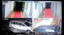 The moment an earthquake struck northwest China