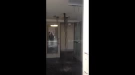 Brand new University building floods spectacularly in Indiana, Pennsylvania