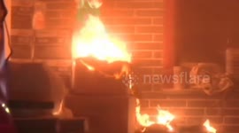 Major fire at restaurant on its opening day