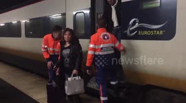 People finally get off Eurostar after being delayed for five hours