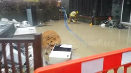 Glenridding, Cumbria flooded again as storm hits English Lake District