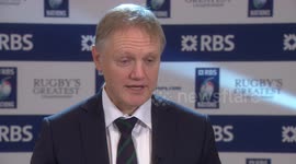 Interview with Ireland coach Joe Schmidt