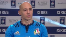 Interview with Italy rugby captain Sergio Parisse