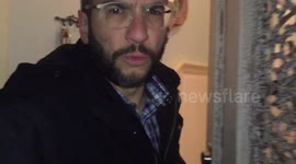 Rule #1 of winter: Wetness sticks to metal