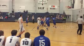 Basket made off boys face