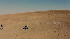 Austrian Space Forum conducts Mars simulations on desert in Israel
