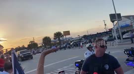 US: Supporters Welcome Trump Back To Palm Beach After Arraignment In NYC 2