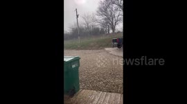 US: Tornado-Producing Storms Bring Large Hail To Iowa 2