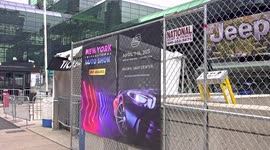 New York International Auto Show 2023 in New York City street view