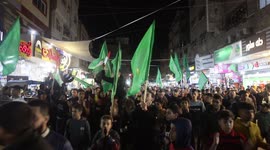 Palestinians take part in Gaza City protest amid tensions in Jerusalem