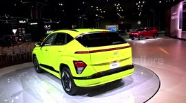 Hyundai Kona Electric 2024  showing at New York International Auto Show 2023 in New York City