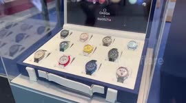 Customers camp outside store ahead of latest MoonSwatch model release