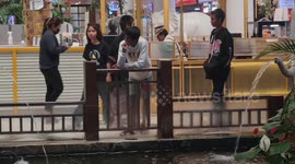 Thailand residents cool off with fans as temperatures touch 40 degrees Celsius