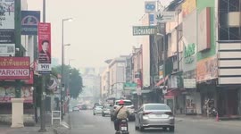 Forest fire smoke worsens air pollution in 'disaster zone' northern Thailand