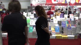 Bookworms browse through hundreds of books at annual literature fair in Bangkok